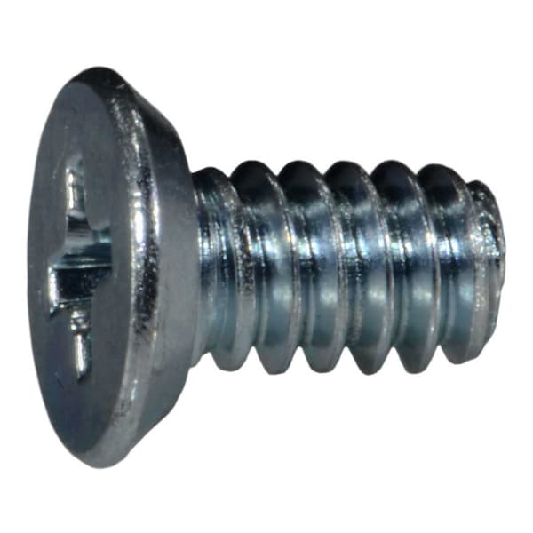 Midwest Fastener #10-24 x 3/8 in Phillips Flat Machine Screw, Zinc Plated Steel, 25 PK 931062 - main